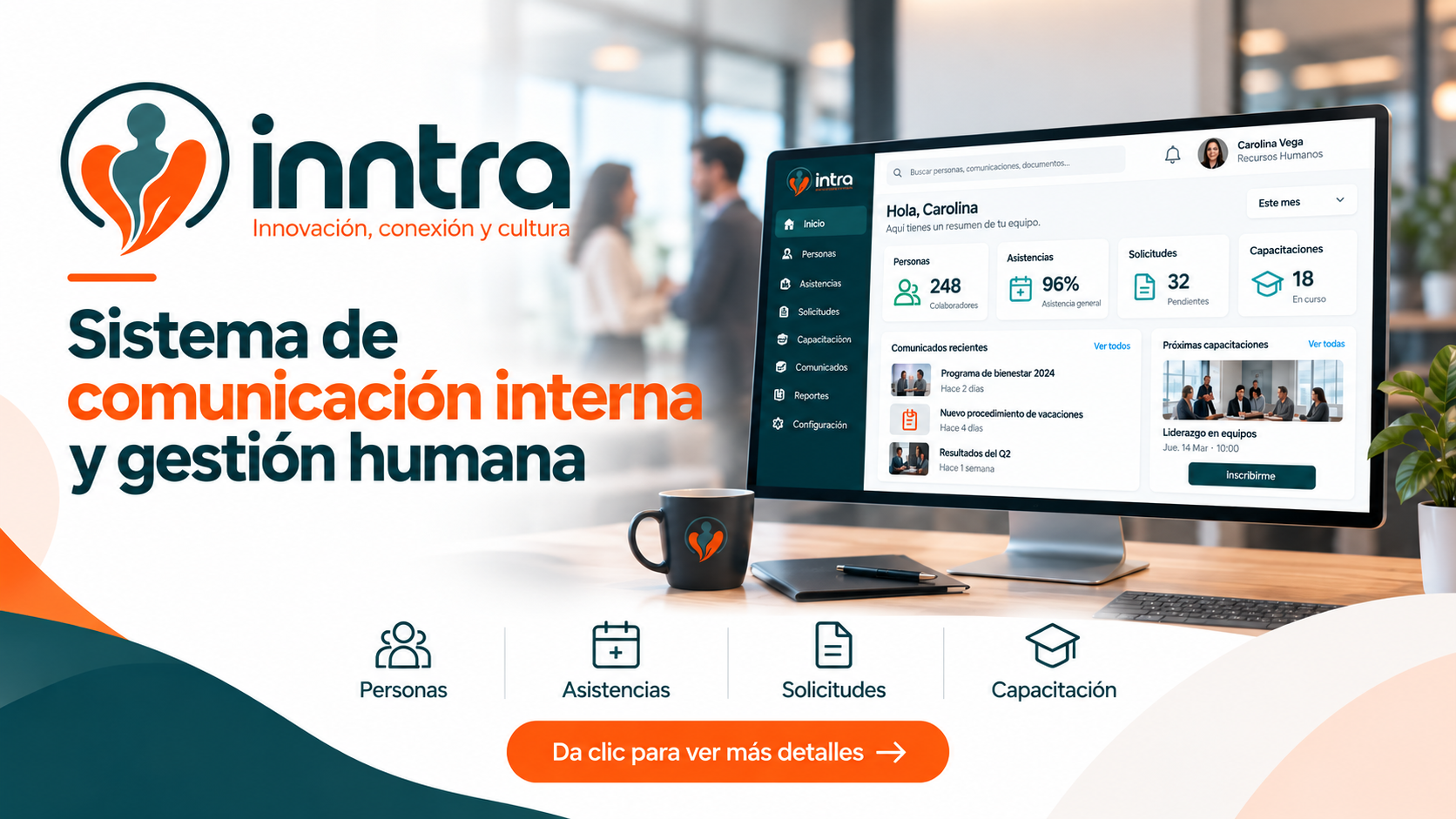 Portada del proyecto Inntra