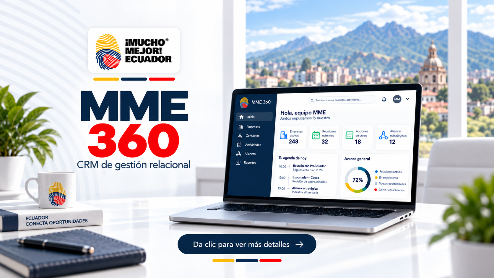 Portada del proyecto Mucho Mejor Ecuador