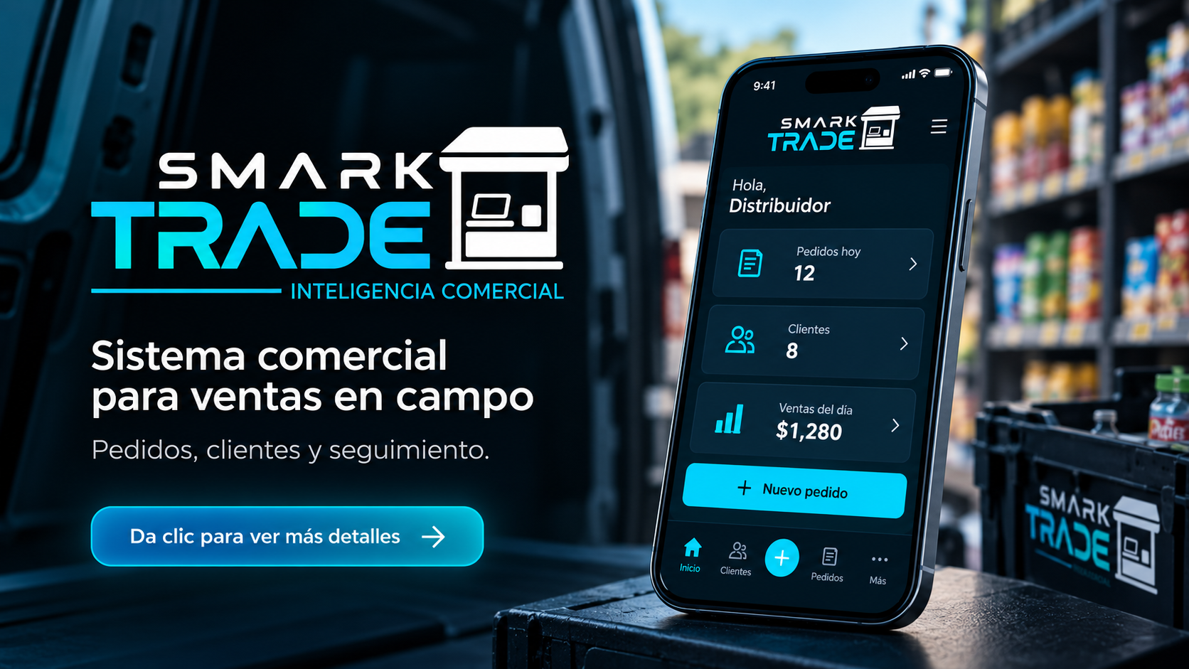 Portada del proyecto Smark Trade
